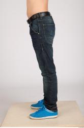 Leg Whole Body Man Casual Jeans Average Studio photo references